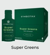 CYMBIOTIKA Super Greens Supplement with Chlorophyll, Spirulina, Daily Vegan Superfood Packets for...