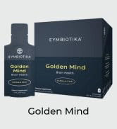 CYMBIOTIKA Golden Mind Brain Memory Focus Supplement for Adults, Liquid Nootropic Energy Suppleme...