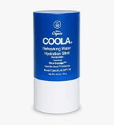 COOLA Organic Refreshing Water Stick Face Moisturizer with SPF 50, Dermatologist Tested Face Suns...